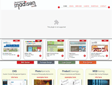 Tablet Screenshot of jerseymadisondesign.net